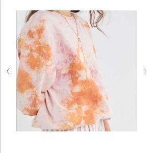 Urban outfitter, urban renewal oversized tie dye sweatshirt!